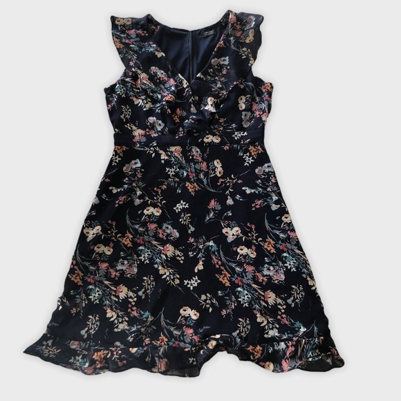 ✨Host Pick✨ FORCAST Blue floral dress - Picture 3 of 8
